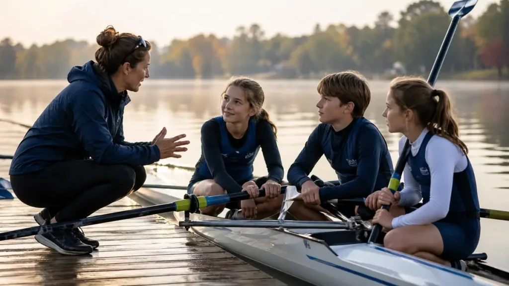 rowing kids