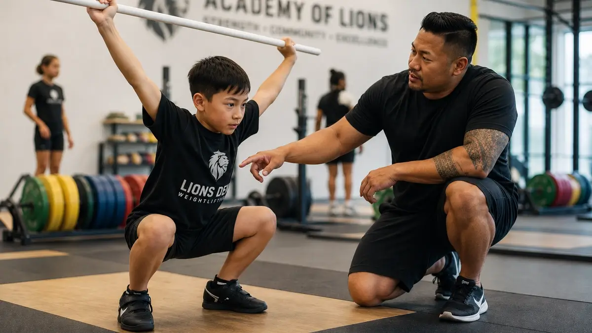 olympic weight lifting for kids